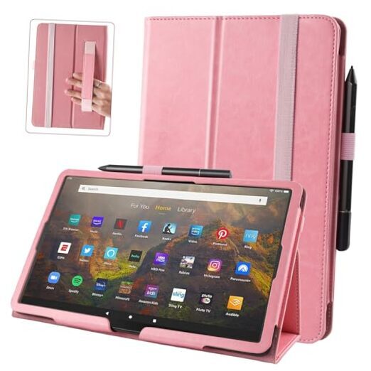 Case for Amazon Kindle Fire Max 11 Tablet 13th Generation 11 inches 2023 Pink
