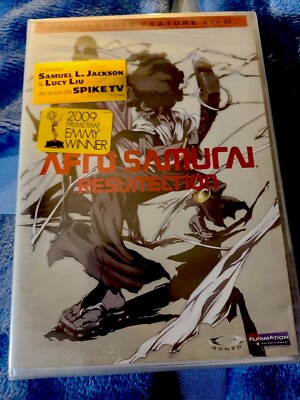 Afro Samurai: Resurrection (DVD, 2008) cartoon anime 