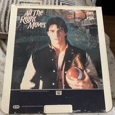 CBS FOX VIDEO "ALL THE RIGHT MOVES" TOM CRUISE RCA SelectaVision CED Videodisc