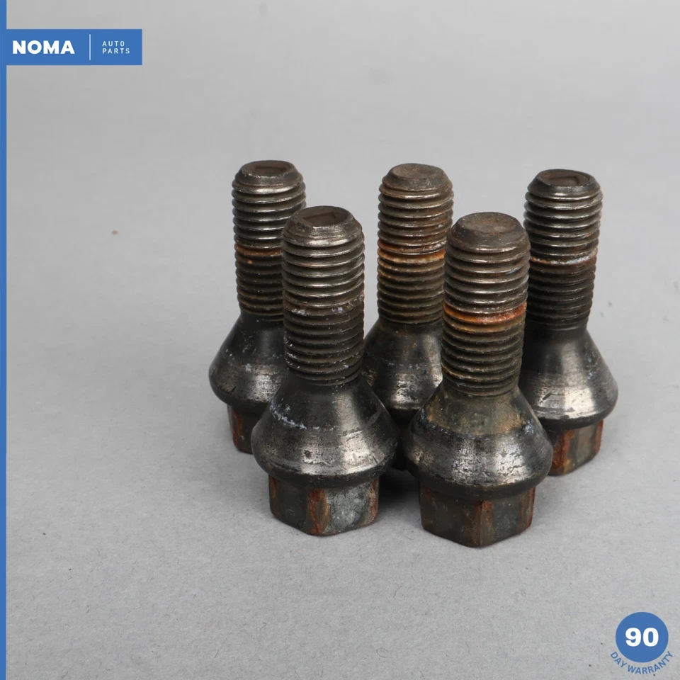 Комплект из 5 оригинальных болтов зажимных болтов обода колеса 04–10 BMW 525i E60 E63 Z4 E39 36136781150 - Изображение 3 из 4