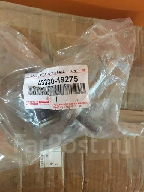 TOYOTA GENUINE 43330-19275 FRONT LOWER BALL JOINT CAMRY PRIUS V SCION tC xB JP Foto 3 de 4