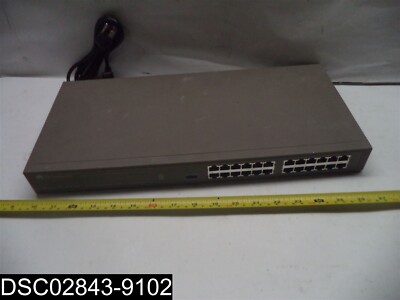 USED: POWER CORD ONLY: Baystack 252 Bay Networks 10/100 24- Port Ethernet Hub