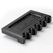 Pool Cue Holder, 4-Cue Portable Pool Stick Holder For Table Weighted & DurableDU