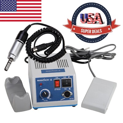 Dental Lab Marathon Electric Micromotor Polishing N3 / 35K RPM Motor Handpiece