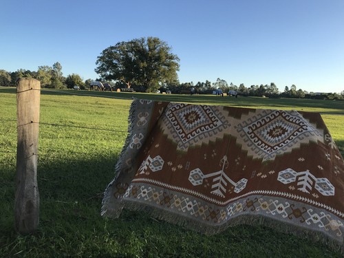 Large -XL Tribal Indian Cotton Throw Blanket Aztec Picnic Camping Beach Rug - Picture 2 of 48