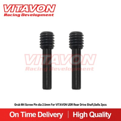 Vitavon M4 Grub Screw Pin Dia 2.5mm For VITAVON UDR Rear Driveshaft