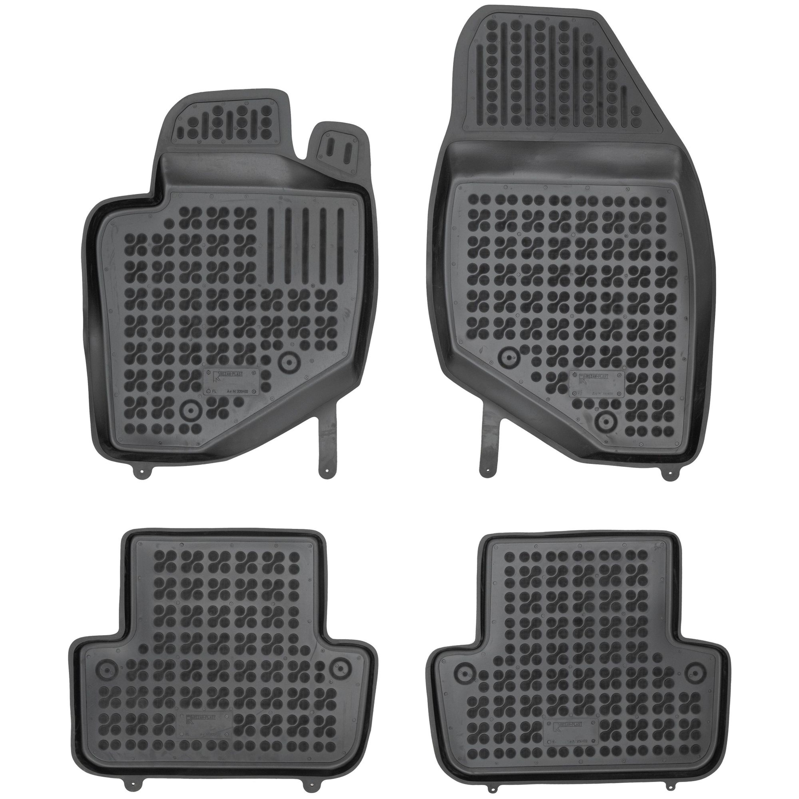 Tapis en caoutchouc Rezaw-Plast pour Volvo S60 I afin d'éviter l'humidité et la boue en voiture