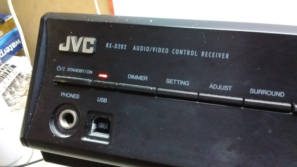 JVC RX-D202B 7 Channel Home Theater Receiver With USB for PC  - Image 3 of 4