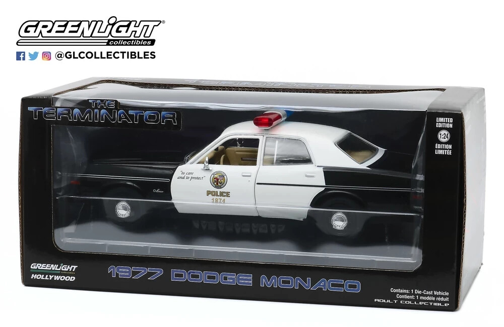 グリーンライト THE TERMINATOR 1/24 1977 ダッジ モナコ グリーンライト THE TERMINATOR 1/24 1977 ダッジ モナコ - メルカリ