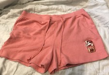 VTG MINNIE MOUSE WALT DISNEY WORLD GIRLS DRAWSTRING COTTON SHORTS S