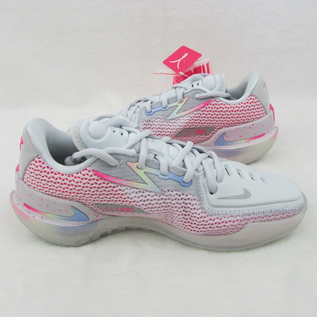 Nike Air Zoom GT Cut Pure Platinum Think Pink Blast Men's Size 5.5