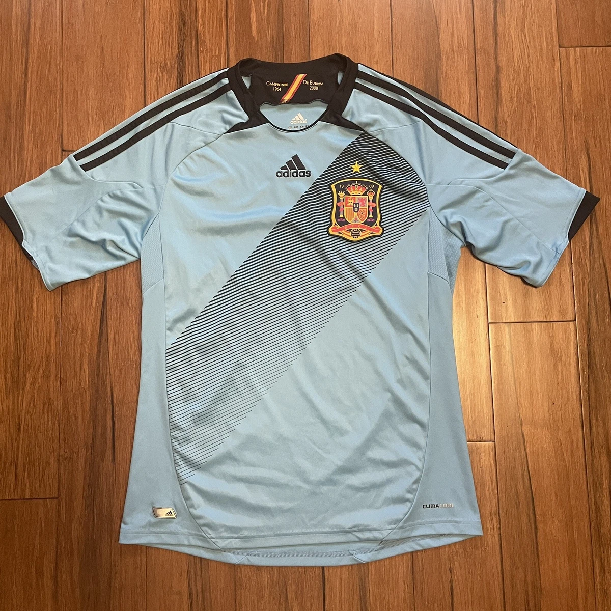 spain soccer jersey blue