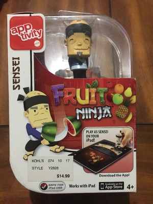 Apptivity Fruit Ninja Sensei works with iPad by Mattel