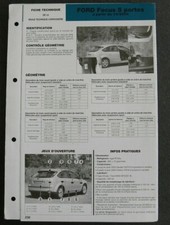 Revue technique Ford FOCUS