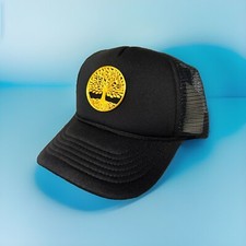 Tree of Life Trucker Hat Cap 3d Sculpted Unique Adjustable Hat. Yd Versac Ins.