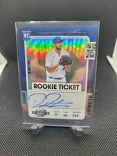 2021 PANINI CONTENDERS OPTIC BASEBALL DAVID PETERSON ROOKIE TICKET AUTO