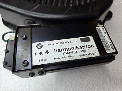 2001-2005 BMW 330i ZHP E46 Harman Kardon Subwoofer Amp Amplifier