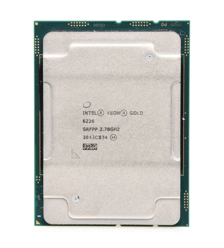 Intel Xeon Or 6226 CPU 12-Core 2.70 GHZ Prise 3647 (4S), 125 Watt Tdp - SRFPP