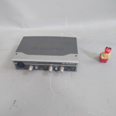 MAudio FireWire Solo Audio Interface for Guitar Mic Recording From Japan Used