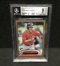 BRYCE HARPER 2012 Topps Update GOLD Rookie Card RC #US183