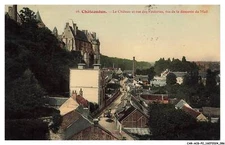 CAR-ACGP2-0119-28 - CHATEAUDUN - le chateau et rue des fouteries - vus de la d