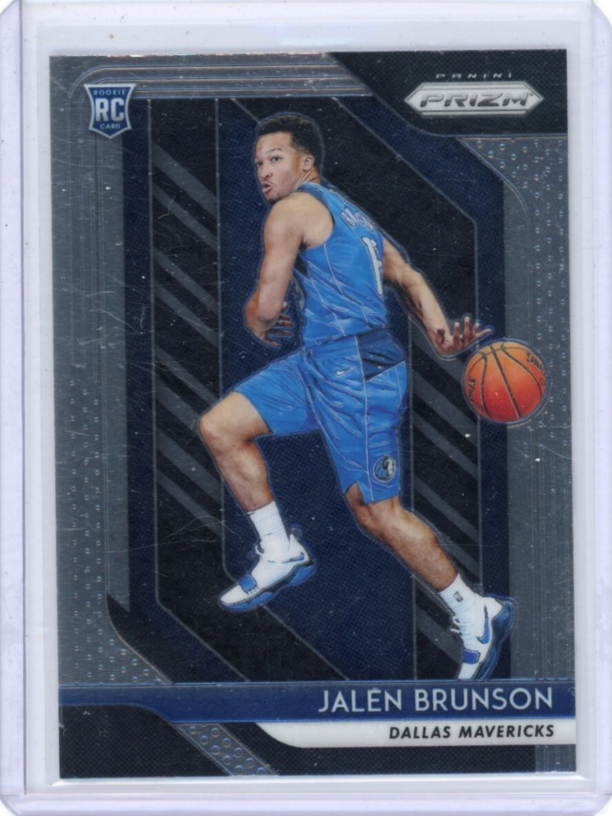 Jalen Brunson 2018-19 Panini Prizm #250 RC Rookie Mavericks Knicks