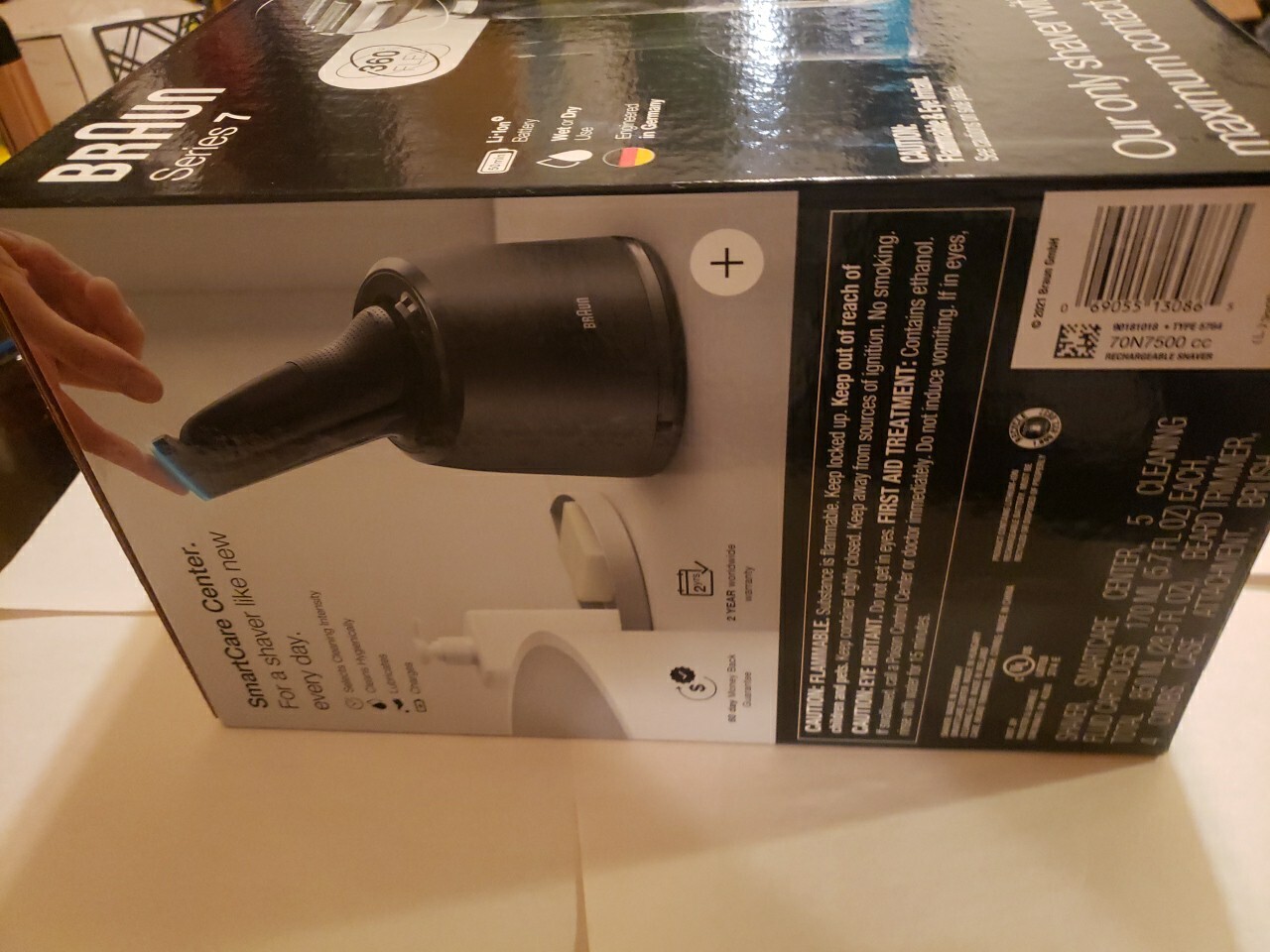 Braun Series 7 7089cc Electric Razor Shaver Kit for Men