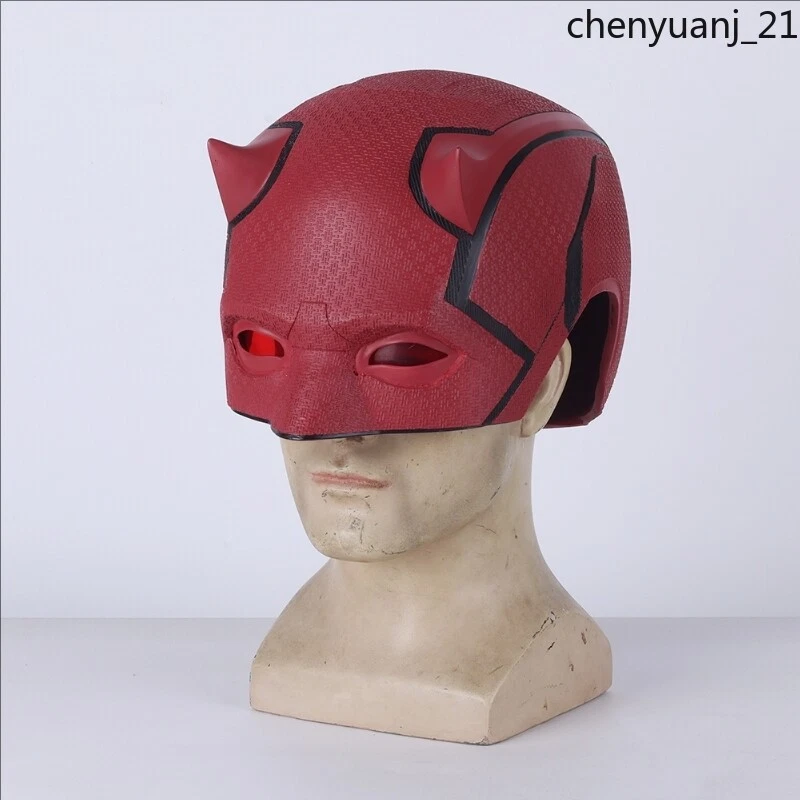 Daredevil: Born Again Cosplay Props Fiberglass Costume Props Halloween Mask New - Image 2 of 4