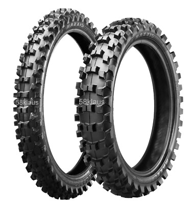 Satz Maxxis Maxxcross MX-ST M7332+  120/100-18 68M + 80/100-21 51M Reifen Paar