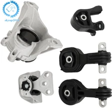5pc Engine Motor Mount Kit For 07-11 Honda CRV 2.4L 4WD Automatic Transmission