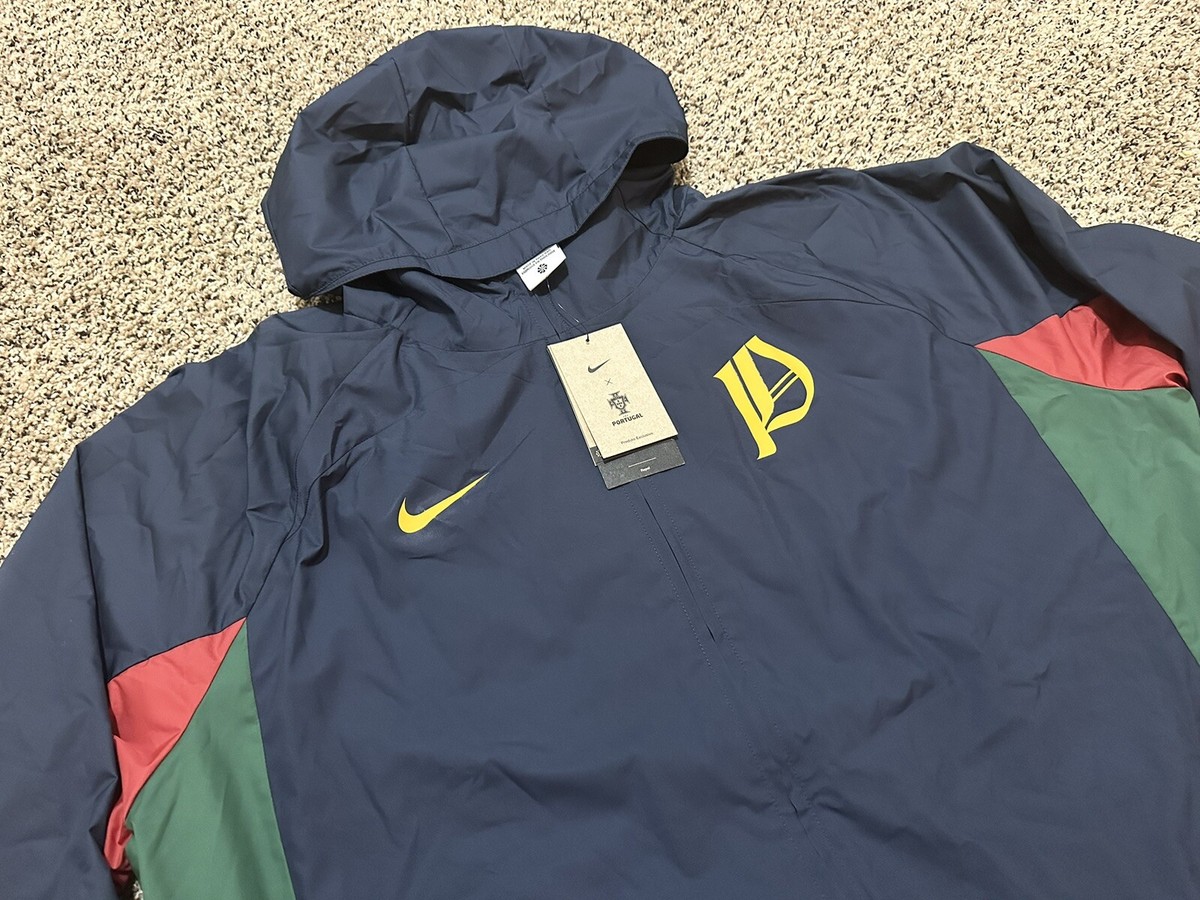 NIKE PORTUGAL AWF FULL ZIP JACKET SOCCER WORLD CUP DN1079-451 SIZE