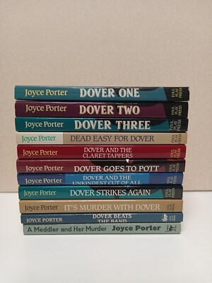 Lot of 11 PB Joyce Porter Chief Inspector Dover Books