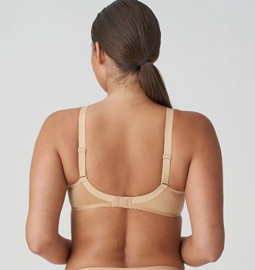 Sutiã novo com etiquetas Prima Donna 016-1336 espaçador sem costura bege com aro tamanho 40D - Imagem 3 de 4