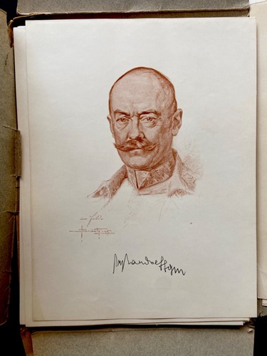 Unsere Heerführer 4. Lieferung - O. Brünch - KuK Kriegsfürsorgeamt Wien 1915 ww1 - Foto 8 di 12