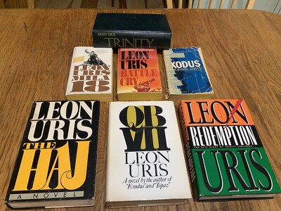 9 LEON URIS - Exodus / Battle Cry / Mila 18 / Trinity / QB VII / The Haj