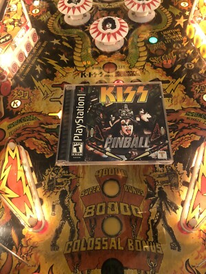 Jeu Kiss Pinball PS1 PlayStation 1 - Version PAL Complète - état Correct