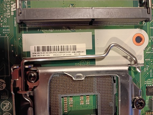 HP ProOne 600 G5 All-in-one Motherboard L49682-001 L68276-001 Socket 1151 - Picture 3 of 6
