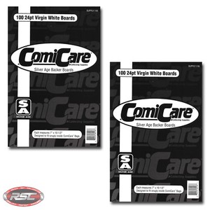 Comic book backing boards Comic book backing boards
