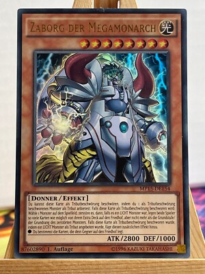 Zaborg Der Megamonarch MP15-DE154 Ultra Rare Deutsch NM YUGIOH