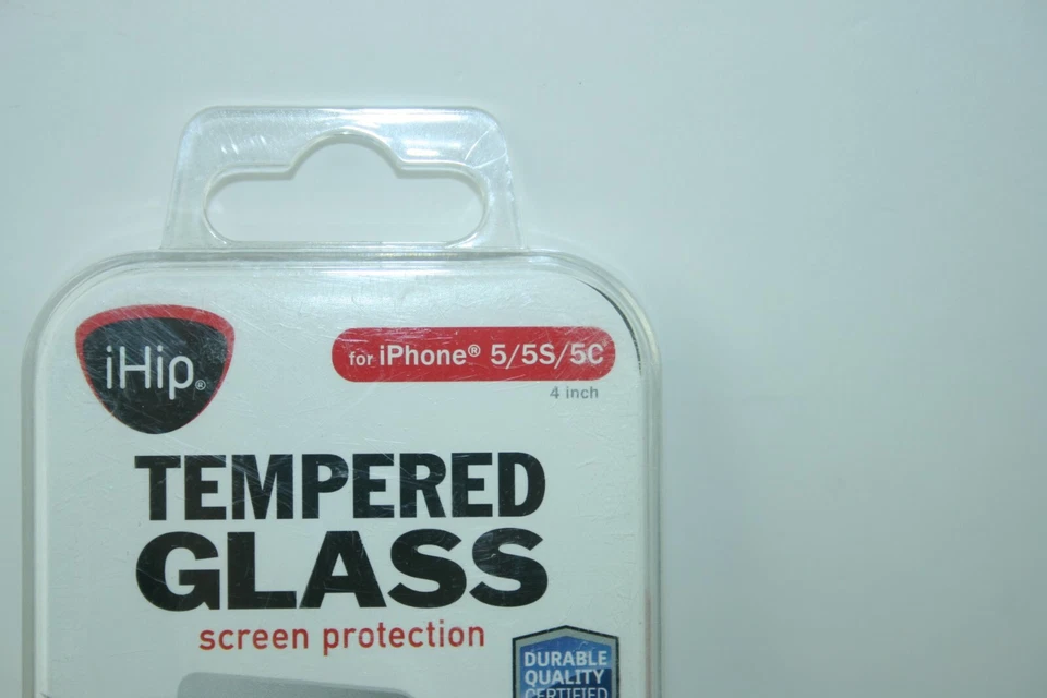 Protector de pantalla de vidrio templado para iPhone 5/5S/5C - iHip - Stock en EE. UU. Foto 2 de 4