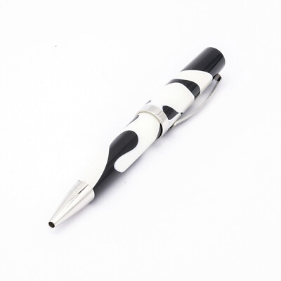 Omas Bologna Kugelschreiber Schwarz Weiß Ballpoint Pen Black White Edition
