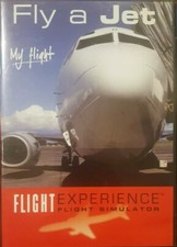 FLY A JET MY FLIGHT EXPERIENCE FIXED BASE SIMULATOR RARE DVD AIRLINER COCKPIT