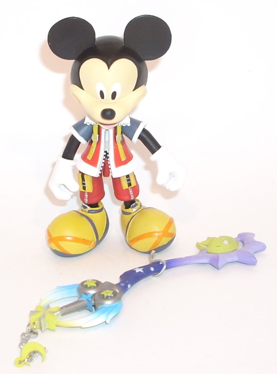 Kingdom Hearts Black Hooded Mickey Mouse 3” Action Figure Toy Diamond Select