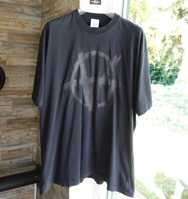 VETEMENTS SHIRT S oversized oversize tshirt t logo black limited edition a sign