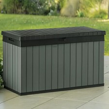 Box Keter da giardino verde in resina Baule porta attrezzi esterno da scontare