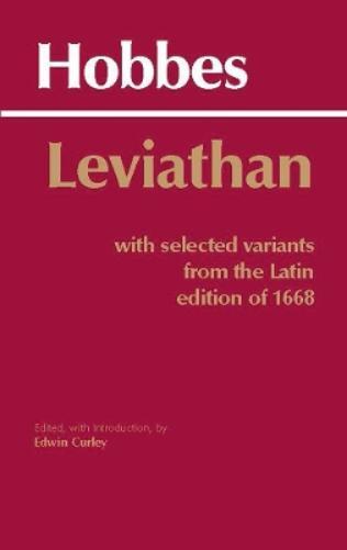 Thomas Hobbes Leviathan (Tascabile) Hackett Classics