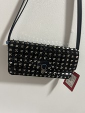 Valentino Garavani Vsling Mini Rhinestone Top-handle Bag