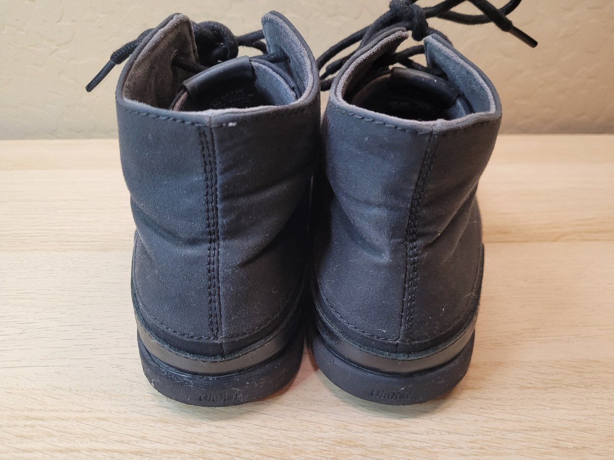 New Mens Olukai Nalukai Kapa Black Canvas Comfort Chukka Ankle Boots Size 8 M‎ Mens Olukai Nalukai Kapa Black Canvas Comfort Ankle Boots  main image 3