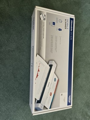 Brother Portable DS-635 Monochrome/Color Compact Mobile Document Scanner