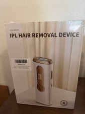 IPL Hair Removal Device JPLKA10BWUS9901 White Gold Ice Cooling for Body Face